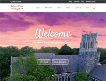 Tablet Screenshot of myersparkpres.org